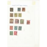 British South Africa Company, stamps on loose sheet, approx. 10. Good condition. We combine