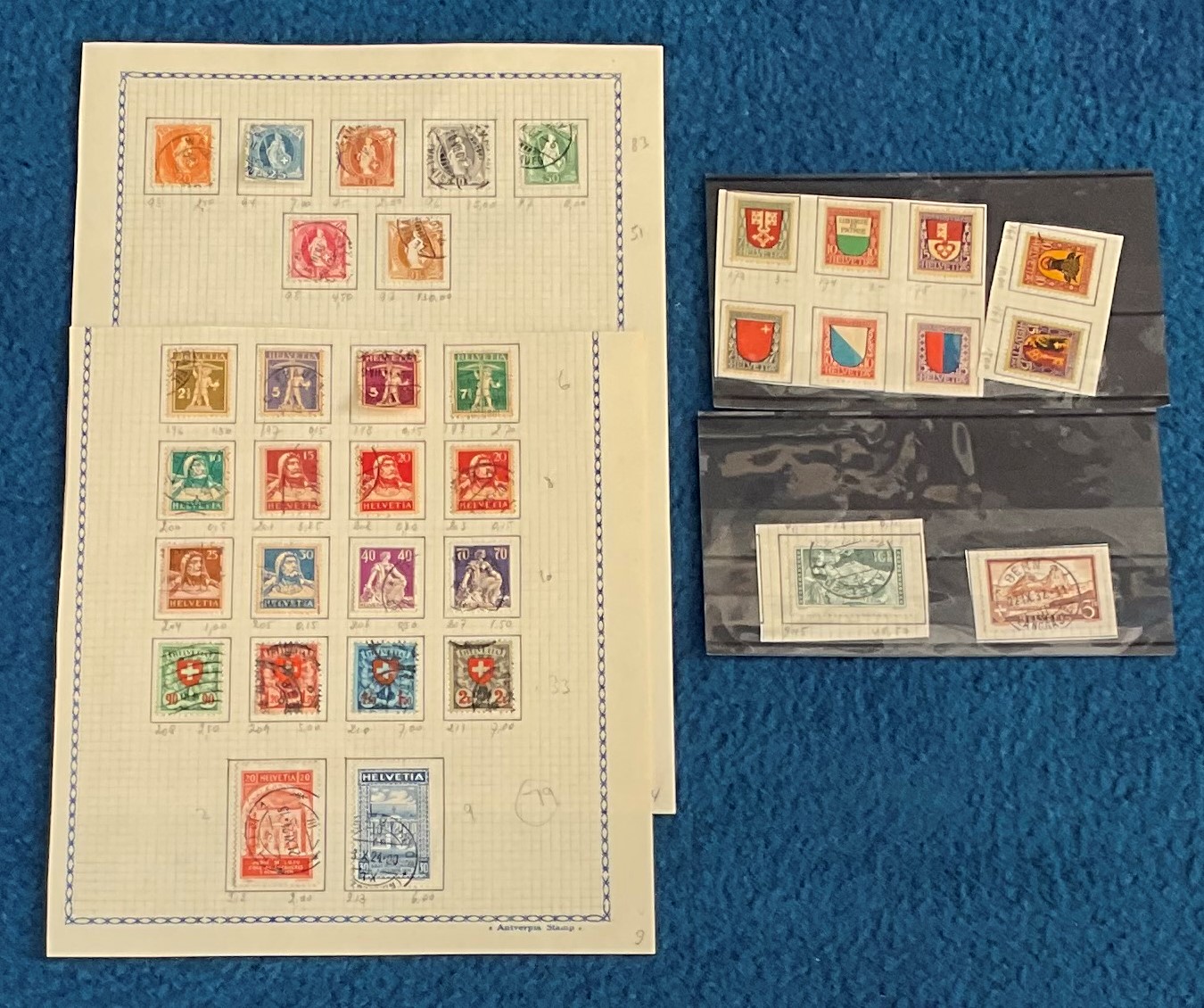 Swiss stamp collection.. Good condition. We combine postage on multiple winning lots and can ship