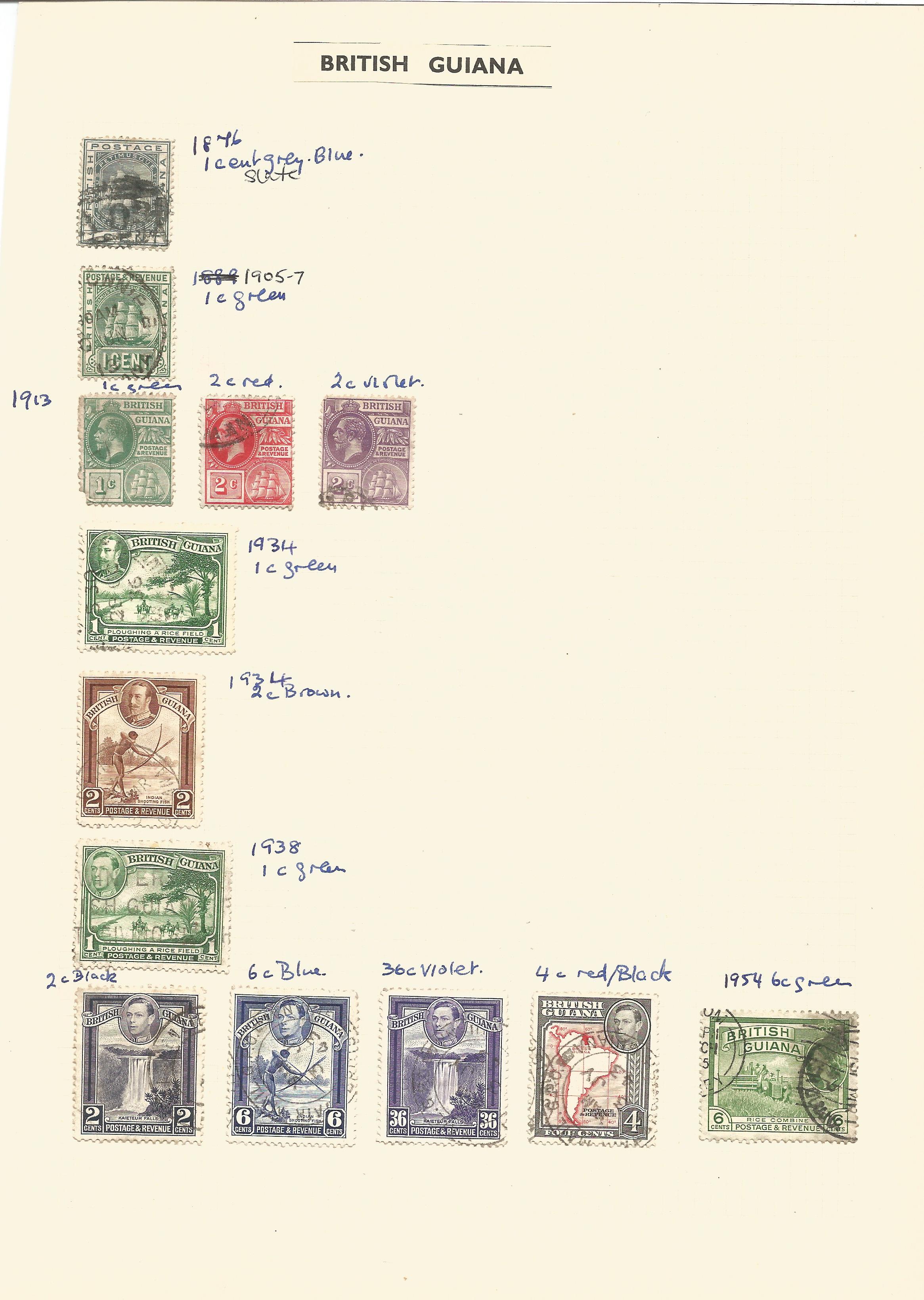 Bermuda, St Vincent, Bahamas, Barbados, British Guiana, Cape of Good Hope, Gibraltar, stamps on - Image 3 of 3