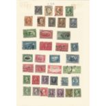 USA, early stamps on loose sheet, approx. 30. Good condition. We combine postage on multiple winning