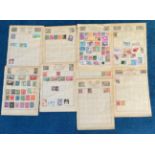 BCW stamp collection. Assorted countries, varying conditions. Loose, album pages. Good condition. We