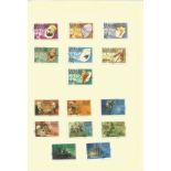 Grenada Grenadines, stamps on loose sheets, approx. 40. Good condition. We combine postage on