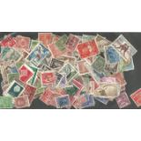 European loose stamps on and off paper, approx. 90. Good condition. We combine postage on multiple