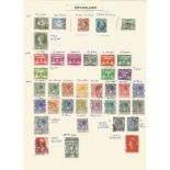 Netherlands, 1852/1939, stamps on loose sheet, approx. 25. Good condition. We combine postage on