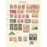 New Zealand, 1882/1967, stamps on loose sheet, approx. 60. Good condition. We combine postage on