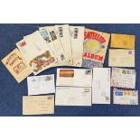 Odds and ends bundle, covers from Great Britain, Gibraltar, USA, Switzerland, Egypt and Rhodesia,