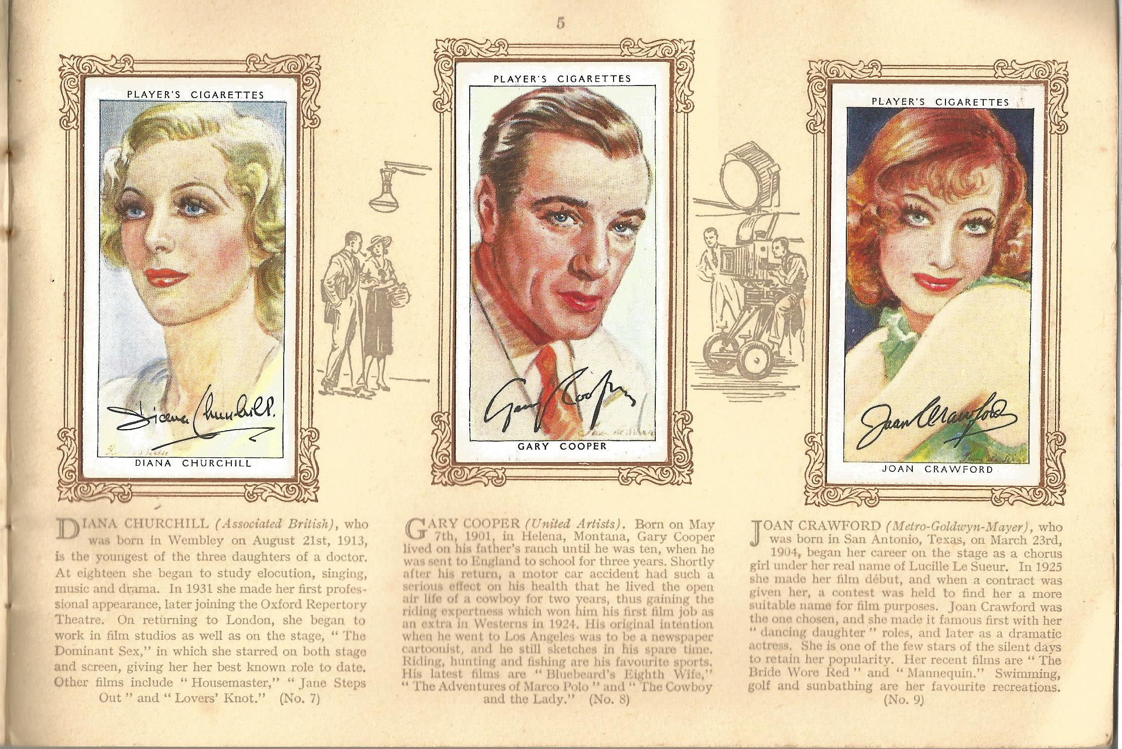 Player's Cigarette Cards, Album of Film Stars, 1934, 50 cards. Good condition. We combine postage on - Image 2 of 2