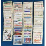 Assorted GB postal collection. Includes over 160 phq cards and loose stamps. Good condition. We