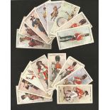 Player's Cigarette Cards, Regimental Uniforms, 1912, 46 cards. Good condition. We combine postage on
