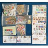 GB FDC and loose stamp collection. Good condition. We combine postage on multiple winning lots and