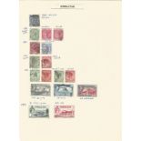 Bermuda, St Vincent, Bahamas, Barbados, British Guiana, Cape of Good Hope, Gibraltar, stamps on