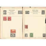 British Commonwealth, including Australia, Canada and New Zealand, stamps on loose album sheets,