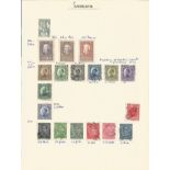 Yugoslavia, stamps on loose sheets, 1920/1963, approx. 30. Good condition. We combine postage on