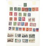 Germany, stamps on loose sheets, approx. 140. Good condition. We combine postage on multiple winning