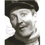 Actor Leslie Phillips signed 10x8 black and white image. Leslie Phillips CBE is an English actor. He