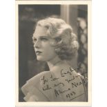 Actress Anna Neagle vintage 6½x4½ photo, signed and dated 1933, dedicated to Tom. Dame Florence