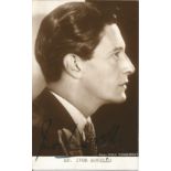 Composer and Actor Ivor Novello signed vintage black and white 5½x3½ image Welsh composer and actor