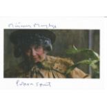 Actress Miriam Margolyes signed 8x6 colour photo in character as Professor Sprout from the Harry