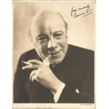 Actor Edmund Gwenn vintage signed 10x8 black and white photo. Edmund Gwenn was an English actor.