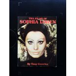 The Films Of Sophia Loren paperback book by Tony Crawley. Published 1074 LSP Books First Edition