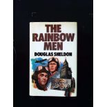 The Rainbow Men hardback book by Douglas Sheldon. Published 1976 W.H. Allen 1st edition ISBN 0 491