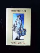 The Unquiet Suitcase hardback book by Gerald Priestland, signed by author, dedicated to Bob.