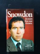 Snowdon A Man For Our Times hardback book by David Sinclair. Published 1982 Proteus Books 1st
