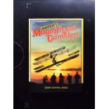 Aviation's Magnificent Gamblers hardback book by Terry Gwynn Jones signed by author. Published