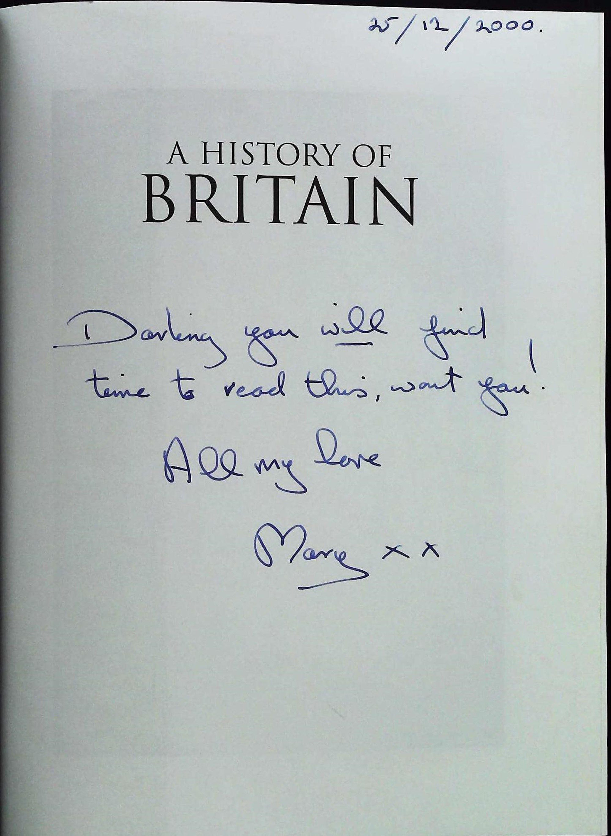 A History Of Britain AT The Edge Of The World? 3000 BC AD 1603 hardback book by Simon Schama - Image 3 of 4