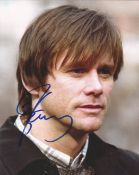 Jim Carey signed 10x8 colour photo Canadian American actor, comedian, writer, and producer Known for
