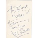 Ken Dodd signed 6x4 colour photo Signed on reverse Dedicated (8 November 1927 - 11 March 2018) was