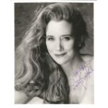 Sally Kirkland signed 10x8 black and white photo American film, television and stage actress She was