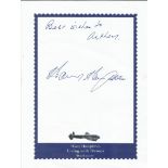 WW2 Flt Lt Harry Humphries Handsigned on 'Dambusters' Bookplate Dedicated to Anthony Humphries was