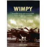 WW2 Multi-Signed Steve Bond Book Titled 'Wimpy' 12 signatures including Jo Lemington, Graham