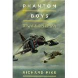 Ww2 MULTI-SIGNED Richard Pike Book Titled 'Phantom Boys' First Edition Hardback book Handsigned on