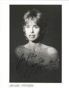 Jenilee Harrison signed 10x8 black and white photo American actress who appeared as Cindy Snow, a