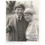 Judy Dench and Michael Williams signed 10x8 black and white photo. Good condition. All autographs