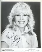 Loretta Swit signed 10x8 black and white photo American stage and television actress known for her