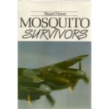 WW2 Stuart Howe and John Cunningham Handsigned First Edition Book Titled 'Mosquito Survivors' Signed