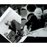 Entertainment Collection of black and white unsigned photos of actors including William Hartnell