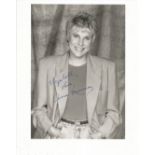 Anne Murray signed 10x8 black and white photo Dedicated Canadian singer Her albums consisting