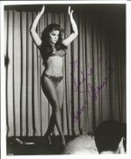 Ann Margret signed 10x8 black and white photo Swedish-American actress, singer, and dancer. Good