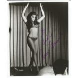 Ann Margret signed 10x8 black and white photo Swedish-American actress, singer, and dancer. Good
