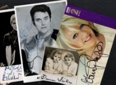 Entertainment Collection Includes:4 FDC and Maggie Moore Signed Coloured photo, Duncan sisters