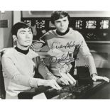 Walter Koenig signed 10x8 black and white photo from Star Trek American actor and screenwriter He