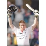 Eoin Morgan signed 12x8 cricket photo. Good condition. All autographs come with a Certificate of