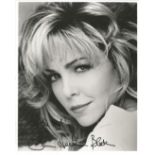 Lisa Hartman signed 10x8 black and white photo American actress and singer. Good condition. All