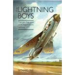 WW2 MULTI-SIGNED Richard Pike Book Titled 'The Lightning Boys' First Edition hardback book Signed by