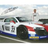 Johnny Herbert signed 10x8 colour photo. Good condition. All autographs come with a Certificate of