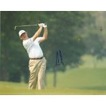 Ernie Els signed 10x8 colour golf photo. Good condition. All autographs come with a Certificate of